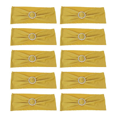 10PCS Wedding Decorations Elastic Spandex Chair Cover Sashes Bows Elastic Chair Bands With Buckle Slider Sashes Bows 7 Colors
10PCS Wedding Decorations Elastic Spandex Chair Cover Sashes Bows Elastic Chair Bands With Buckle Slider Sashes Bows 7 Colors