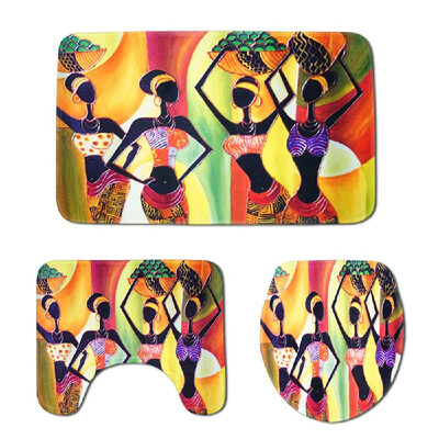 3Pcs Bathroom Non-Slip Water-Sucking Mats Exotic Style Colorful Toilet Cover Pedestal Bath Mat
3Pcs Bathroom Non-Slip Water-Sucking Mats Exotic Style Colorful Toilet Cover Pedestal Bath Mat