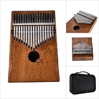 Muspor 17 Key Kalimba Mbira African Mahogany Thumb Piano Finger Musical Instrument with Bag
Muspor 17 Key Kalimba Mbira African Mahogany Thumb Piano Finger Musical Instrument with Bag