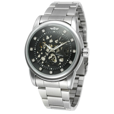 T-Winner genuine hollow mens mechanical watch mens watch mens mechanical watch steel belt table
T-Winner genuine hollow mens mechanical watch mens watch mens mechanical watch steel belt table