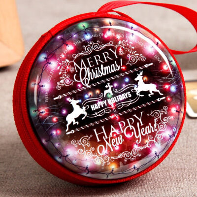 New Year Santa Claus Mini Storage Bag Money Box For USB Cable Coin Holder As A Christmas Gifts Zipper Lock Travel Organizer
New Year Santa Claus Mini Storage Bag Money Box For USB Cable Coin Holder As A Christmas Gifts Zipper Lock Travel Organizer