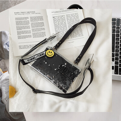Ins super fire bag female 2019 new Korean fashion casual sequins versatile transparent shoulder diagonal scorpion mother bag
Ins super fire bag female 2019 new Korean fashion casual sequins versatile transparent shoulder diagonal scorpion mother bag