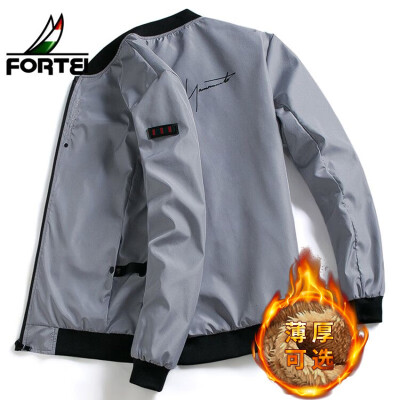 Fu Yi FORTEI jacket mens jacket 2018 autumn&winter new mens fashion casual Slim warm baseball collar clothes mens trend jacket 8831 black XL
Fu Yi FORTEI jacket mens jacket 2018 autumn&winter new mens fashion casual Slim warm baseball collar clothes mens trend jacket 8831 black XL