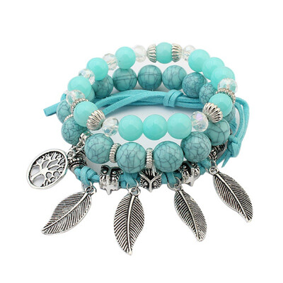 Bohemian Retro Charm Bracelet Handwork Weaving Trendy Bracelet Summer Beach Accessories Gift
Bohemian Retro Charm Bracelet Handwork Weaving Trendy Bracelet Summer Beach Accessories Gift