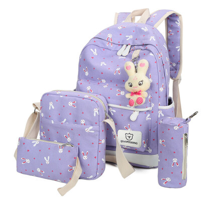 Tailored 4 Sets Women Girl Rabbit Animals Travel Backpack School Bag Shoulder Bag Handbag
Tailored 4 Sets Women Girl Rabbit Animals Travel Backpack School Bag Shoulder Bag Handbag