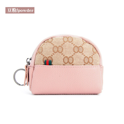 First layer cowhide printed canvas ladies cute coin purse shell small bag leather mini coin bag key bag
First layer cowhide printed canvas ladies cute coin purse shell small bag leather mini coin bag key bag
