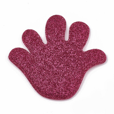 Glitter PU Patches with Non Woven Fabric Back&Sponge Inside Palm MediumVioletRed 67x71x35mm
Glitter PU Patches with Non Woven Fabric Back&Sponge Inside Palm MediumVioletRed 67x71x35mm