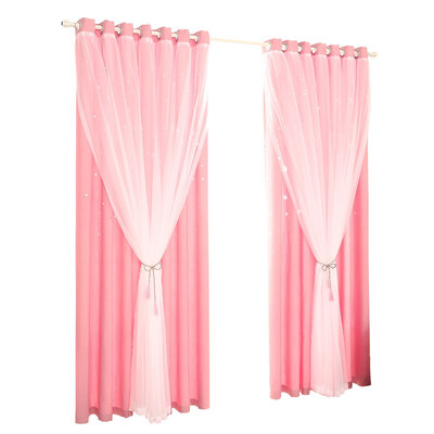 XINJINGANYIJIA Princess style childrens room shade cloth curtains stars 15539
XINJINGANYIJIA Princess style childrens room shade cloth curtains stars 15539