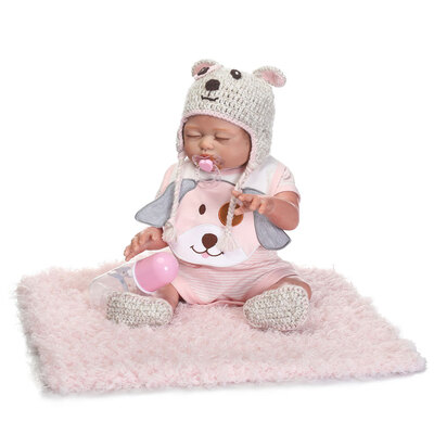 Ktaxon 20" Handmade Lifelike Reborn Newborn Baby Doll Full Silicone Vinyl Bath Girl Toy
Ktaxon 20" Handmade Lifelike Reborn Newborn Baby Doll Full Silicone Vinyl Bath Girl Toy