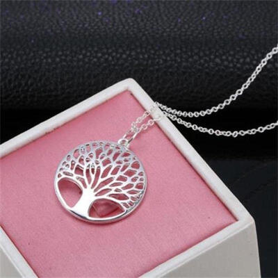 Real 925 Silver Wishing Tree Pendant The Tree of Life Necklace Earings Set Gifts
Real 925 Silver Wishing Tree Pendant The Tree of Life Necklace Earings Set Gifts