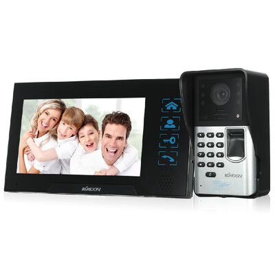 Romacci KKmoon 7 Inch Wired Video Doorbell Visual Two-way Audio Intercom Fingerprint Rainproof Function IR-CUT Night Vision Remote
Romacci KKmoon 7 Inch Wired Video Doorbell Visual Two-way Audio Intercom Fingerprint Rainproof Function IR-CUT Night Vision Remote