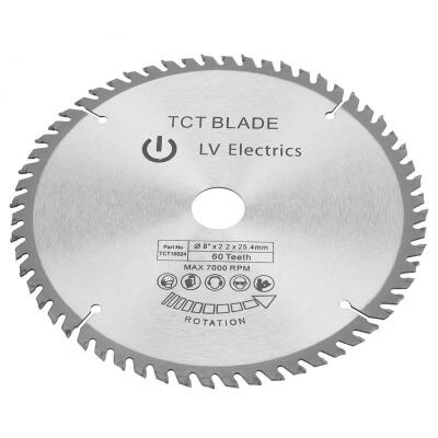 Greensen 200mm Silver TCT Circular Saw Blade for Wood Cutting 60 Teeth 1Pcs Reduction Rings
Greensen 200mm Silver TCT Circular Saw Blade for Wood Cutting 60 Teeth 1Pcs Reduction Rings