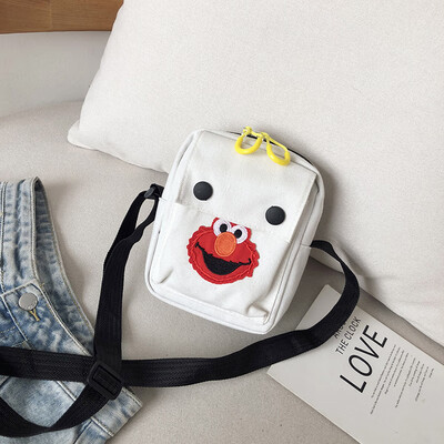 Casual fashion ugly sesame street canvas bag female 2019 new cute cartoon simple versatile shoulder Messenger bag
Casual fashion ugly sesame street canvas bag female 2019 new cute cartoon simple versatile shoulder Messenger bag
