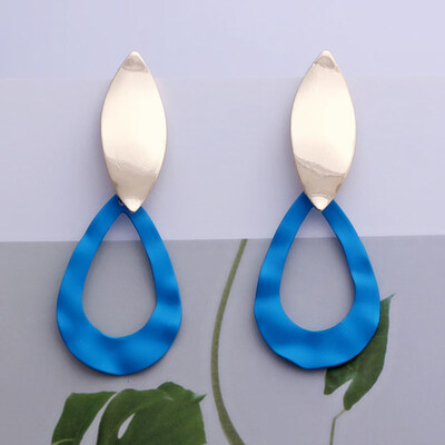 EK608 Geometric Metal Spray Heart Flower Leaf Waterdrop Earrings for Women Statement Trendy Jewelry Brincos Party Pendientes
EK608 Geometric Metal Spray Heart Flower Leaf Waterdrop Earrings for Women Statement Trendy Jewelry Brincos Party Pendientes