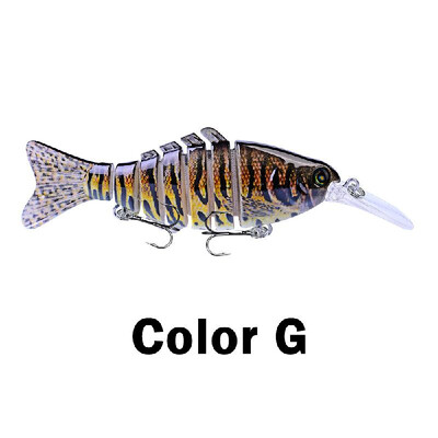 112cm 14g Fishing Lure Hard Bait Swimbait Crankbait Artificial Fishing Lure Bait with Treble Hooks
112cm 14g Fishing Lure Hard Bait Swimbait Crankbait Artificial Fishing Lure Bait with Treble Hooks