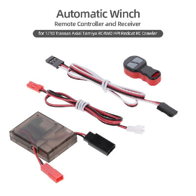 Wireless Winch Remote Controller with Receiver for 110 Traxxas Axial Tamiya RC4WD HPI Redcat RC Crawler Car
Wireless Winch Remote Controller with Receiver for 110 Traxxas Axial Tamiya RC4WD HPI Redcat RC Crawler Car