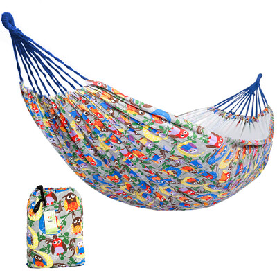 MOLUGAO Hammock Widening Thicken Outdoor Canvas Hammoon Double Indoor Flip-Front Bedroom Tent Hammock Owl
MOLUGAO Hammock Widening Thicken Outdoor Canvas Hammoon Double Indoor Flip-Front Bedroom Tent Hammock Owl