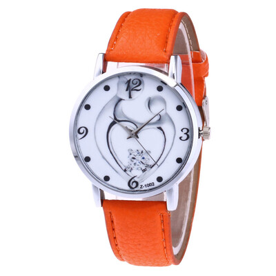 Top Brand New Watch Women Girl Heart Leather Wristwatches Casual Sport Fashion Female Crystal Luxury Quartz Watches &Ff
Top Brand New Watch Women Girl Heart Leather Wristwatches Casual Sport Fashion Female Crystal Luxury Quartz Watches &Ff
