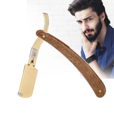 Greensen Professional Folding Straight Razor Stainless Steel Beard Shaver Hair Removal Tool Coffee
Greensen Professional Folding Straight Razor Stainless Steel Beard Shaver Hair Removal Tool Coffee