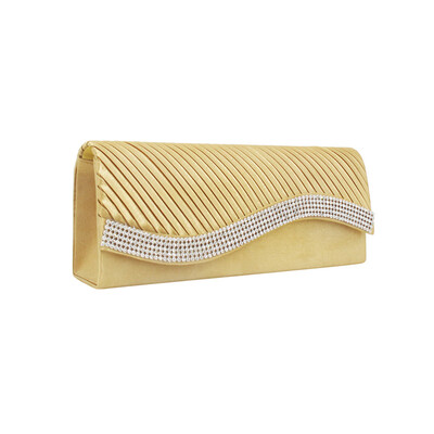 Tailored Fashion Women Solid Ruched Embroidery Cocktail Party Bag Chain Phone Evening Bag
Tailored Fashion Women Solid Ruched Embroidery Cocktail Party Bag Chain Phone Evening Bag