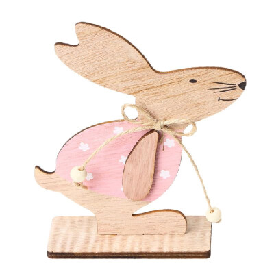 1PC Wooden Ornaments Rabbits Bunny Table Stand Tags With Easter Egg Ribbon DIY Wood Crafts for Home Decorations Easter Party Favor
1PC Wooden Ornaments Rabbits Bunny Table Stand Tags With Easter Egg Ribbon DIY Wood Crafts for Home Decorations Easter Party Favor