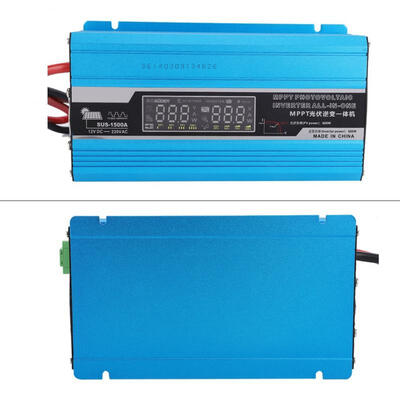 Greensen Household Solar Inverter Charging Integrated Machine Solar Power Controller 12V to 220V 1500W
Greensen Household Solar Inverter Charging Integrated Machine Solar Power Controller 12V to 220V 1500W