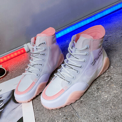 Shoes women2019 tide shoes summer new style high-cut shoes breathable yarn mesh canvas jelly mesh shoes
Shoes women2019 tide shoes summer new style high-cut shoes breathable yarn mesh canvas jelly mesh shoes
