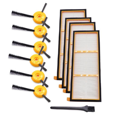Replacement Parts 6Pcs Side Brushes 4Pcs Filters Cleaning Brush for Shark ION RV700 RV720 RV750 RV750C RV755
Replacement Parts 6Pcs Side Brushes 4Pcs Filters Cleaning Brush for Shark ION RV700 RV720 RV750 RV750C RV755