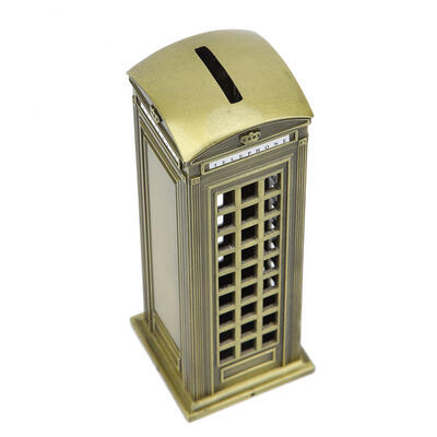 Greensen Novelty Metal Telephone Booth Model Money Storage Box Home Office Decor Ornaments
Greensen Novelty Metal Telephone Booth Model Money Storage Box Home Office Decor Ornaments
