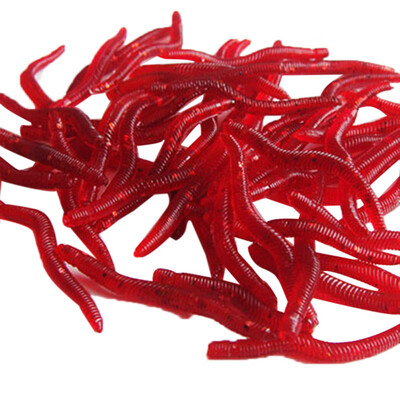 Saidsome Soft Red Earthworm 100 Pcs Fishing Bait Worm Lures Crankbaits Hooks Baits Tackle fishing bait fishing lure
Saidsome Soft Red Earthworm 100 Pcs Fishing Bait Worm Lures Crankbaits Hooks Baits Tackle fishing bait fishing lure