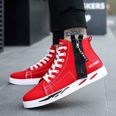 Summer 2019 new canvas tide shoes high board shoes Korean version of the trend of leisure social red mens shoes in autumn
Summer 2019 new canvas tide shoes high board shoes Korean version of the trend of leisure social red mens shoes in autumn