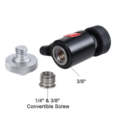Kingjoy BD-0S Mini Ball Head Mount with Hot Shoe Adapter for LED Light Monitor Tripod DSLR Camera Camcorder Video Studio Photo
Kingjoy BD-0S Mini Ball Head Mount with Hot Shoe Adapter for LED Light Monitor Tripod DSLR Camera Camcorder Video Studio Photo