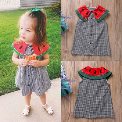 Summer Cute Baby Girls Infant Watermalons Sleeveless Princess Wedding Party Casual Dress
Summer Cute Baby Girls Infant Watermalons Sleeveless Princess Wedding Party Casual Dress