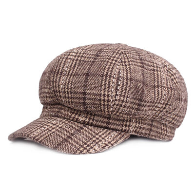 MAXVIVI painter cap art youth octagonal cap autumn&winter warm beret Europe&America retro winter female hat WMZ833069 khaki
MAXVIVI painter cap art youth octagonal cap autumn&winter warm beret Europe&America retro winter female hat WMZ833069 khaki