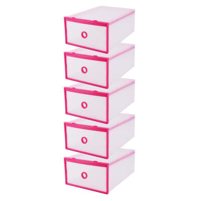 5Pcs Plastic Shoe BoxShoe BoxStackable Simple Style Clear Plastic Shoe Box Home Storage Boxes Office Organiser Drawer
5Pcs Plastic Shoe BoxShoe BoxStackable Simple Style Clear Plastic Shoe Box Home Storage Boxes Office Organiser Drawer