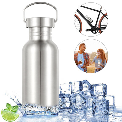 500ML Wide Mouth Stainless Steel Water Bottle Outdoor Travel Sport Water Bottle Cup for Cycling Climbing
500ML Wide Mouth Stainless Steel Water Bottle Outdoor Travel Sport Water Bottle Cup for Cycling Climbing