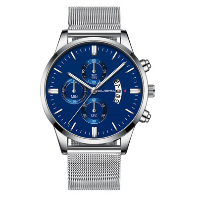 Gobestart Mens Fashion Sport Stainless Steel Case Leather Band Quartz Analog Wrist Watch
Gobestart Mens Fashion Sport Stainless Steel Case Leather Band Quartz Analog Wrist Watch