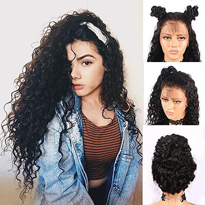 〖Follure〗Brazilian Less Lace Front Full Wig Long Wave Black Natural Looking Women Wigs
〖Follure〗Brazilian Less Lace Front Full Wig Long Wave Black Natural Looking Women Wigs