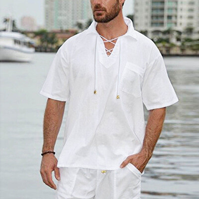 Toponeto Mens Baggy Solid Short Sleeve V-Neck Drawstring Retro Beach Yoga T Shirts Tops
Toponeto Mens Baggy Solid Short Sleeve V-Neck Drawstring Retro Beach Yoga T Shirts Tops