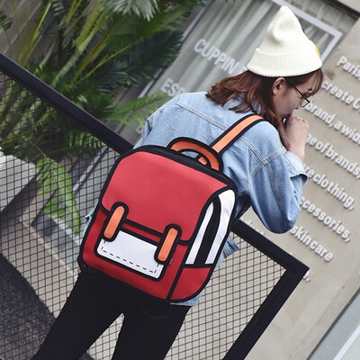 Multicolor Optional 3D Jump Style 2D Drawing From Cartoon Type Shoulder Bag Comic Backpack Bookbag Bright Collision Color
Multicolor Optional 3D Jump Style 2D Drawing From Cartoon Type Shoulder Bag Comic Backpack Bookbag Bright Collision Color