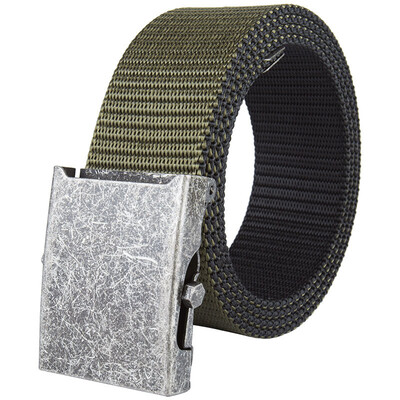 Quality Nylon Unisex belt solid color Nylon smooth buckle Men belt casual simple youth students cowboy pants belt
Quality Nylon Unisex belt solid color Nylon smooth buckle Men belt casual simple youth students cowboy pants belt