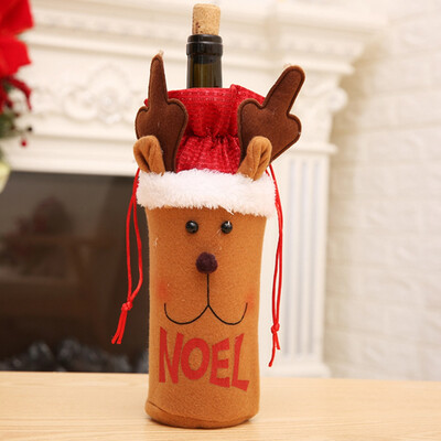 New Christmas Wine Bag Decorations For Home Santa Claus Wine Bottle Cover Snowman Gift Holders Xmas Navidad Decor New Year
New Christmas Wine Bag Decorations For Home Santa Claus Wine Bottle Cover Snowman Gift Holders Xmas Navidad Decor New Year