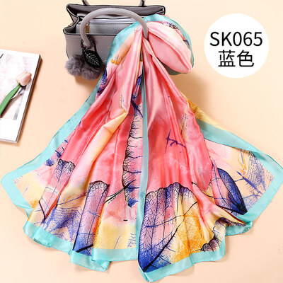Ms simulation silk scarves maple leaf printing art small fresh travel beach towel shawl wholesale SK065
Ms simulation silk scarves maple leaf printing art small fresh travel beach towel shawl wholesale SK065