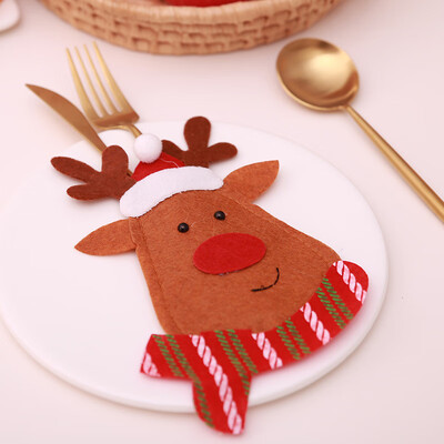 Santa Reindeer Snowfake Christmas Fork Knife Cutlery Holder Bag New Year Pocket Home Party Table Dinner Decoration Tableware
Santa Reindeer Snowfake Christmas Fork Knife Cutlery Holder Bag New Year Pocket Home Party Table Dinner Decoration Tableware