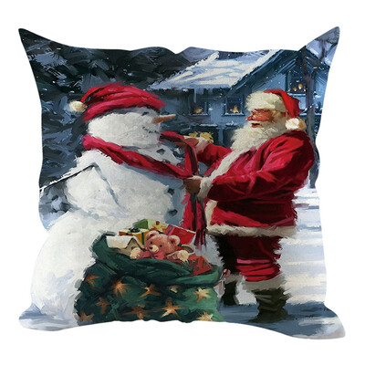 Tailored Christmas Pillow Cover Pillowcases Decorative Sofa Cushion Cover Home Decoration
Tailored Christmas Pillow Cover Pillowcases Decorative Sofa Cushion Cover Home Decoration