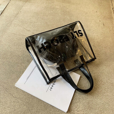 Summer new transparent letter bag female 2019 new Korean version of the wild single shoulder slung fashion portable mother bag
Summer new transparent letter bag female 2019 new Korean version of the wild single shoulder slung fashion portable mother bag