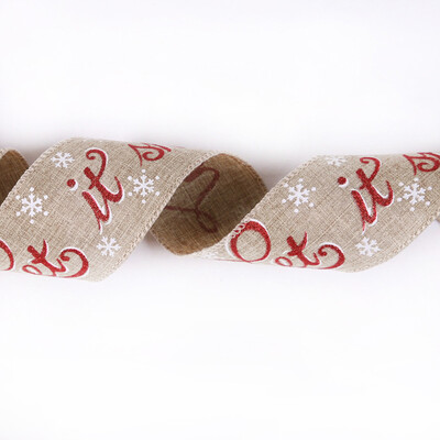 〖Follure〗Christmas Decor 10m Imitation Linen DIY Hand made Christmas Decor Linen Ribbon
〖Follure〗Christmas Decor 10m Imitation Linen DIY Hand made Christmas Decor Linen Ribbon
