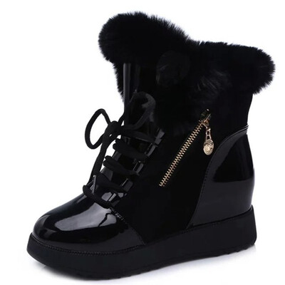 Booties womens autumn&winter new sweet thick bottom warmth increase female boots in the tube fashion simple Martin boots
Booties womens autumn&winter new sweet thick bottom warmth increase female boots in the tube fashion simple Martin boots