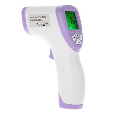Digital LCD Non-contact IR Infrared Thermometer Forehead Body Surface Temperature Measurement Data Hold Function 
Digital LCD Non-contact IR Infrared Thermometer Forehead Body Surface Temperature Measurement Data Hold Function