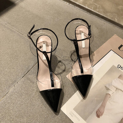 Baitie Fresh French Girl High-heeled Shoes Slim-heeled Tip-button Sandals Women Summer
Baitie Fresh French Girl High-heeled Shoes Slim-heeled Tip-button Sandals Women Summer